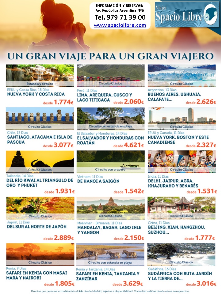 Un gran viaje para un gran viajero